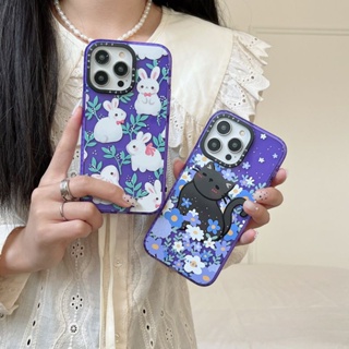 เคสโทรศัพท์มือถือแบบนิ่ม TPU กันกระแทก ลายกระต่าย TiFY สีคู่ สําหรับ Samsung Galaxy S23 Ultra S22 Plus S21 FE S20 Note20 Ultra