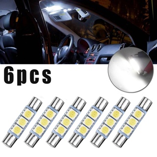 ชุดไฟ LED กระจกแต่งหน้า ซีนอน 5050 3-SMD 5500-6000K 6 ชิ้น