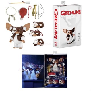 Neca ฟิกเกอร์ Gremlins Ultimate Gizmo Christmas Version ของเล่นสําหรับเด็ก