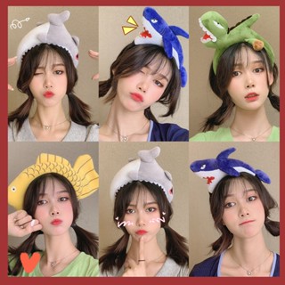 ที่คาดผม ลายไดโนเสาร์น่ารัก สําหรับผู้หญิง