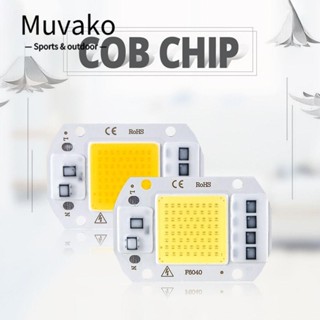 MUVAKO ชิปหลอดไฟ LED 20W 30W 50W สําหรับสปอตไลท์