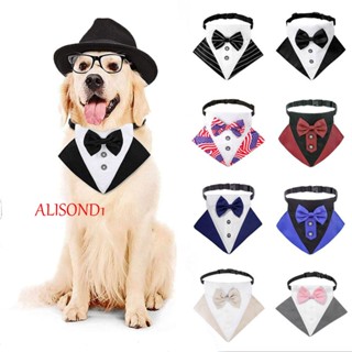 ALISOND1 ปลอกคอ ประดับโบว์ สามารถปรับได้ สวมใส่สบาย สําหรับส…