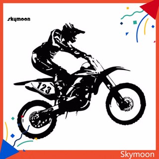 Skym* สติกเกอร์แฟชั่น มีกาวในตัว สําหรับติดตกแต่งหน้าต่างรถยนต์ รถบรรทุก รถจักรยานยนต์