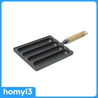 [Homyl3] กระทะย่างไส้กรอก ฮอทดอก ไม่เคลือบ สําหรับทําเบเกอรี่ กลางแจ้ง