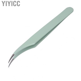 Yiyicc Lash Tweezers Eyelash Stainless Steel Precise for Beauty Salon