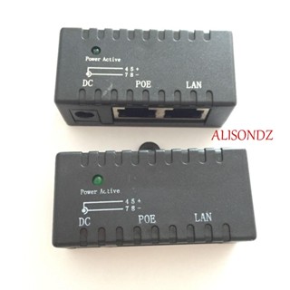 ALISONDZ Poe โมดูลพาวเวอร์ซัพพลายแยก RJ-45 เชื่อมต่อผนัง DC อินพุต LAN AP RJ-45 POE หัวฉีด