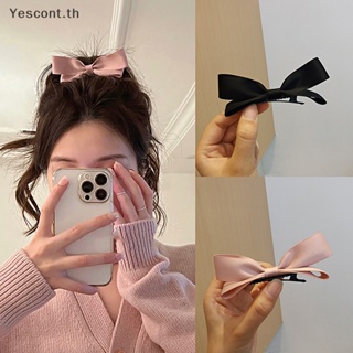 Yescont กิ๊บติดผม รูปโบว์น่ารัก ขนาดเล็ก สามมิติ เครื่องประดับผม ของขวัญ สําหรับเด็กผู้หญิง