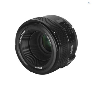 {fash} Yongnuo Yn50 มม. F1.8 AF เลนส์ไพรม์ 1:1.8 รูรับแสงขนาดใหญ่ โฟกัสอัตโนมัติ แมนนวล สําหรับกล้อง Nikon DSLR