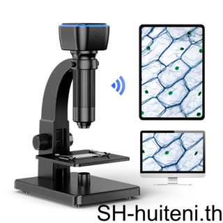 กล้องจุลทรรศน์ดิจิทัล ออปติคอล ขนาดกะทัดรัด เชื่อมต่อโทรศัพท์ รายละเอียด อุปกรณ์ห้องปฏิบัติการในครัวเรือน เครื่องขยายเลนส์