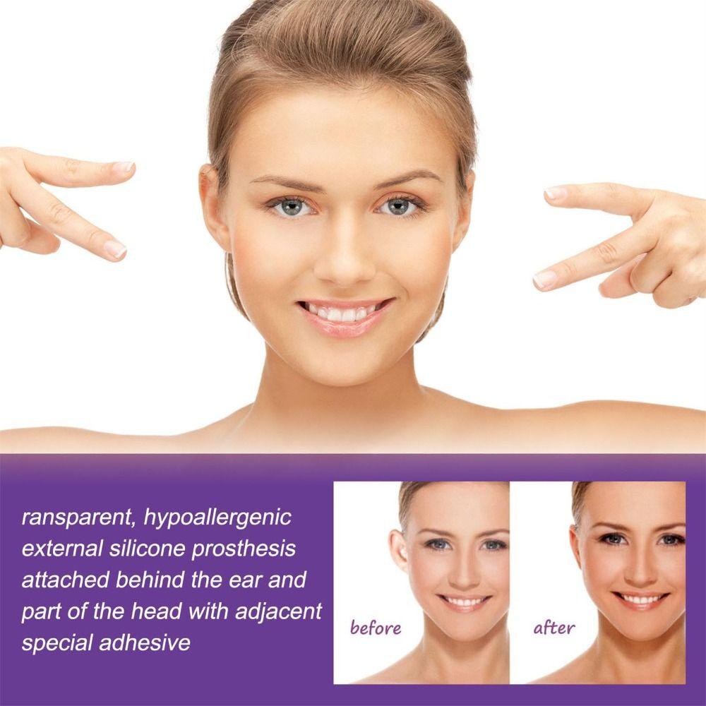 Amor12 Ear Correctors, Big Ear Problem Silicone Ear Valgus Correction, กันน้ําที่มองไม่เห็น Auricle Shaping ขาตั้งแนวตั้งสติกเกอร์หูกันน้ําทุกวัย