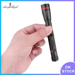 ✿cheerfulhigh✿ XPE LED Torch Lamp 3 Modes IPX4 Waterproof Pen Light Telescopic Zoom 200LM ✅ ✿