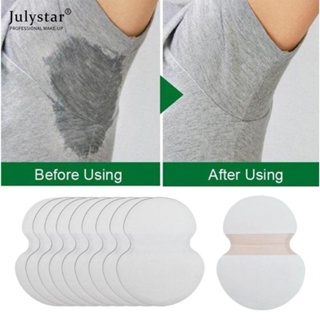 JULYSTAR ฤดูร้อนรักแร้แผ่นเหงื่อใต้วงแขน Deodorants สติกเกอร์ดูดซับทิ้ง Anti Perspiration Patch ขายส่ง 2 ชิ้น