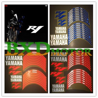 ขายดี สติกเกอร์สะท้อนแสง สําหรับติดตกแต่งล้อรถจักรยานยนต์ YZF1000 R1