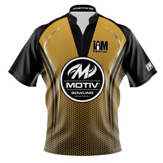 Motiv DS เสื้อโปโล แขนสั้น พิมพ์ลายโบว์ลิ่ง 2068-MT 3D