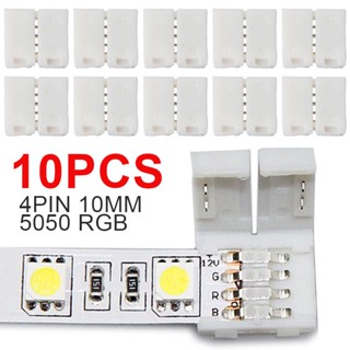 สายไฟ LED 4 Pin 10 มม. 5050 RGB 10 ชิ้น