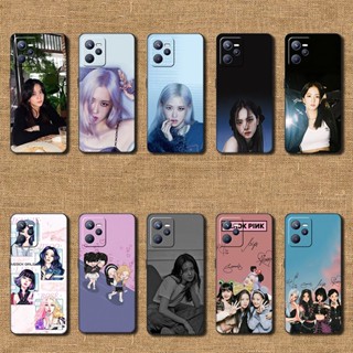 เคสซิลิโคนนิ่ม ลาย blackpink สําหรับ Realme C35 Norzo50a Prime Jisoo