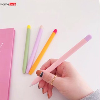 เหมาะสำหรับ Apple Pencil เคสปากการุ่นที่สองสำหรับ Apple Pen Case Touch Color Contrast Protective Case Ipad Pencil Pen Case homelove