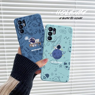 เคส oppo reno 6 4g เคสโทรศัพท์มือถือ ซิลิโคน ลาย Nasa สําหรับ OPPO Reno 6 4g Reno 6 4g SSGS