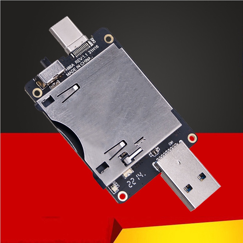 CF Express to USB 3.1 Type A/Type C Adapter Riser Converter 10Gbps CFexpress Card Reader สําหรับ 2TB