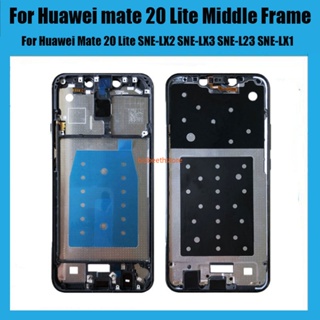 Beth-แผ่นกรอบกลาง หน้าจอ LCD รองรับ Faceplate และแบตเตอรี่ด้านหลัง สําหรับ Huawei mate 20 lite