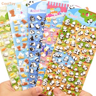 Cooltoy สติกเกอร์ ลายแพนด้า แพนกวิน แพนด้า สําหรับตกแต่งไดอารี่ เครื่องเขียน ขายดี