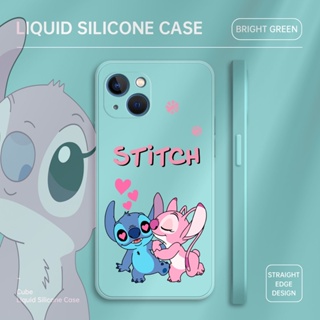 เคสโทรศัพท์มือถือ ซิลิโคนนิ่ม กันกระแทก ลายการ์ตูน Stitch Angel น่ารัก สําหรับ Xiaomi Redmi 9A 9C 9T 10 10C 12 12C A1 A2