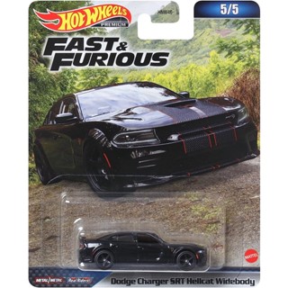 Hot Wheels Premium Fast &amp; Furious Dodge Charger SRT Hellcat Widebody HNW50