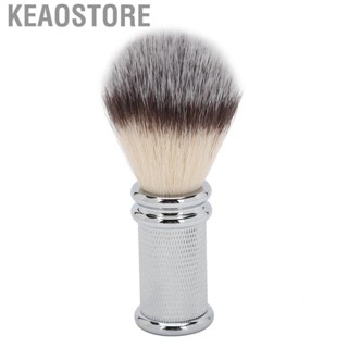 Keaostore Men Shaving Brush Quick Dry Small Beard Soft Bristles Easy To Foam Professional Comfortable Grip for Salon