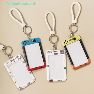 Trillioncatalpa Ins สายคล้องบัตรเครดิต แบบใส น่ารัก สําหรับนักเรียน ของขวัญ