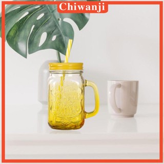 [Chiwanji] ชุดแก้วมักดื่มน้ํา น้ําผลไม้ น้ํามะนาว สมูทตี้ ขนาดใหญ่ 500 มล.