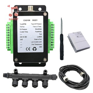 ช่องเดี่ยว NMEA2000 อะไหล่ตัวแปลง N2K 0-190 โอห์ม ถึง 13 เซนเซอร์ พร้อมสายเคเบิล สําหรับเรือทะเล CX5106