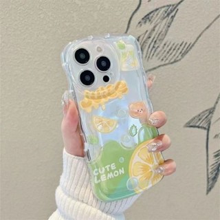 เคสโทรศัพท์มือถือ กันกระแทก ทรงวงรี ลายมะนาว ชานมไข่ สําหรับ Huawei p50 p40 mate40 nova10987pro Enjoy 50p