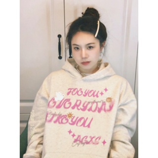 LUCIDREAM  เสื้อผ้าผู้ญิง แขนยาว เสื้อฮู้ด คลุมหญิง สไตล์เกาหลี แฟชั่น  ทันสมัย ทันสมัย Trendy High quality A28J0HQ 36Z230909