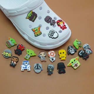 Croc Jibz Pins กระดุม จี้รูป Star Wars หลากสีสัน สําหรับรองเท้า DIY