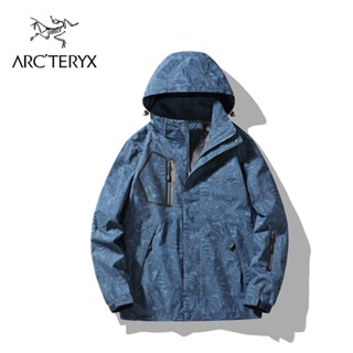 [M-5XL]ARCTERYX เสื้อแจ็กเก็ต เสื้อกันฝน กันน้ํา ลายพราง เหมาะกับฤดูใบไม้ผลิ และฤดูใบไม้ร่วง สําหรับผู้ชาย และผู้หญิง