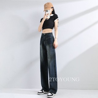 2TOYOUNG  กางเกงขายาว คาร์โก้ กางเกง เชือกอเมริกันคลาสิค Cargo pants 2023 NEW 072125 ทันสมัย สวยงาม พิเศษ สวย A23L09S 36Z230909