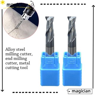 Mag ดอกกัดเอ็นมิล คาร์ไบด์ทังสเตน เหล็กอัลลอย 2 ฟลุต 3 มม. 4 มม. 5 มม. HRC45 9 แบบ 1 มม. 1.5 มม. 2 มม. 6 มม.