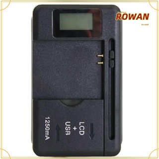 ROWANS อุปกรณ์ชาร์จแบตเตอรี่โทรศัพท์มือถือ ปลั๊ก Us แบบพกพา สําหรับโทรศัพท์มือถือ