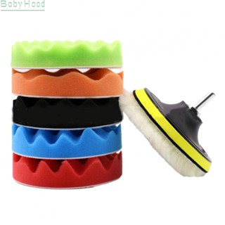 【Big Discounts】Premium Car Buffing Pads Polishing Kit 8pcs 5 Inch Sponge and Wool Pads Included#BBHOOD