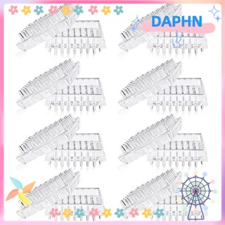 Daphs ถ้วยรองล้อโซฟา แบบใส ทรงสี่เหลี่ยม ใส่สบาย 16 ชิ้น