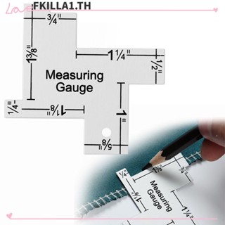 FACCFKI ไม้บรรทัดวัด วัดความแม่นยํา แฮนด์เมด DIY สําหรับงานหัตถกรรม