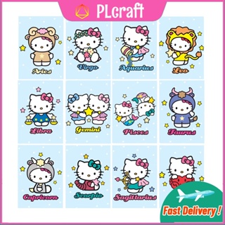 【PC】ภาพวาดปักเพชร ลาย Hello Kitty 5D ขนาด 30x40 ซม. 40x50 ซม. สําหรับผู้ใหญ่ เด็ก ตกแต่งบ้าน DIY