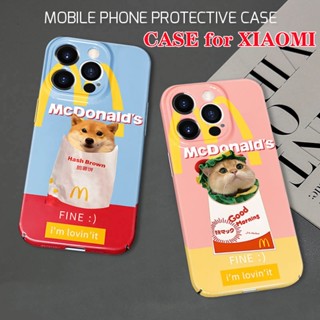 เคสโทรศัพท์มือถือแบบแข็ง กันกระแทก ลายการ์ตูน McDonalds Dog น่ารัก สําหรับ Xiaomi 13 Ultra 12 Pro 12S 12T 12X Lite 11 11i Series 5G NE Mi 11X 10 10T 9