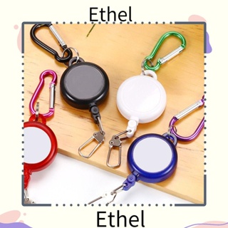 Ethel1 เทปวัดพวงกุญแจ แบบนิ่ม ยืดหดได้ สเกลสองด้าน 1 เมตร 3 ฟุต 2 ชิ้น