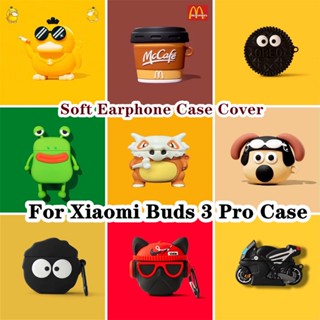 【คุณภาพสูง】เคสหูฟัง แบบนิ่ม กันกระแทก ลายการ์ตูนชิบะอินุ สําหรับ Xiaomi Buds 3 Pro Buds 3 Pro