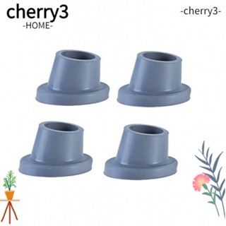 CHERRY3 ขายางลาดเอียง กันลื่น สีเทา แบบเปลี่ยน สําหรับเก้าอี้อาบน้ํา 4 แพ็ค