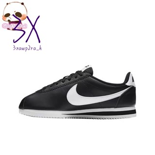 ใหม่ nike Cortez รองเท้ากีฬา รองเท้าวิ่งลําลอง สีดํา และสีขาว 36-44