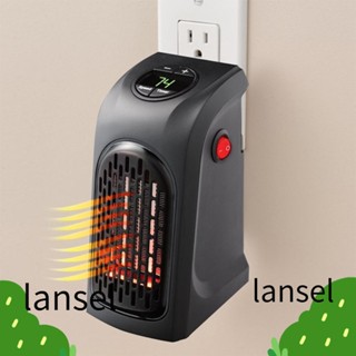 LANSEL เครื่องทําความร้อนไฟฟ้า ขนาดเล็ก เสียงรบกวนต่ํา 400W พร้อมรีโมตคอนโทรล ขนาดเล็ก