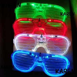 Karen โคมไฟนีออน LED เรืองแสง หลากสี สําหรับเต้นรํา ปาร์ตี้ฮาโลวีน