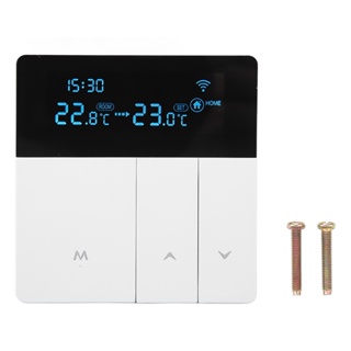 Sportswear Shop  เครื่องควบคุมอุณหภูมิ LCD Digital Remote Water Heating Boiler APP Control Thermostat for Tuya AC90V‑240V